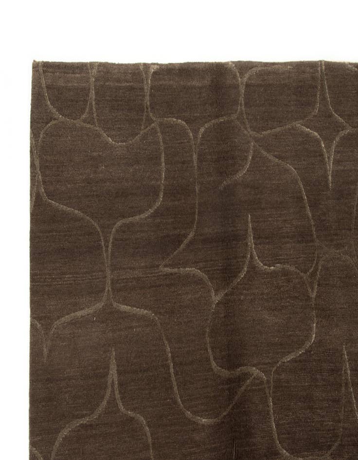 Detail image of  6' 2 x 8' 11  Hand Knotted Odegard Rug
