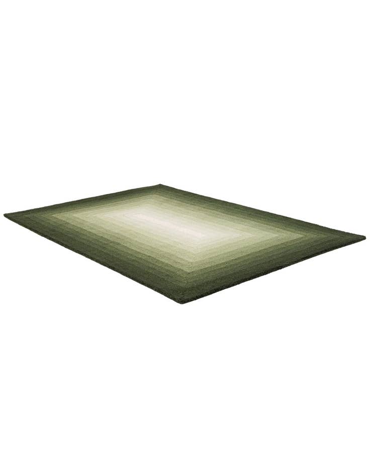 Detail image of  4' 1 x 6' 1 Ombre Wool Rug