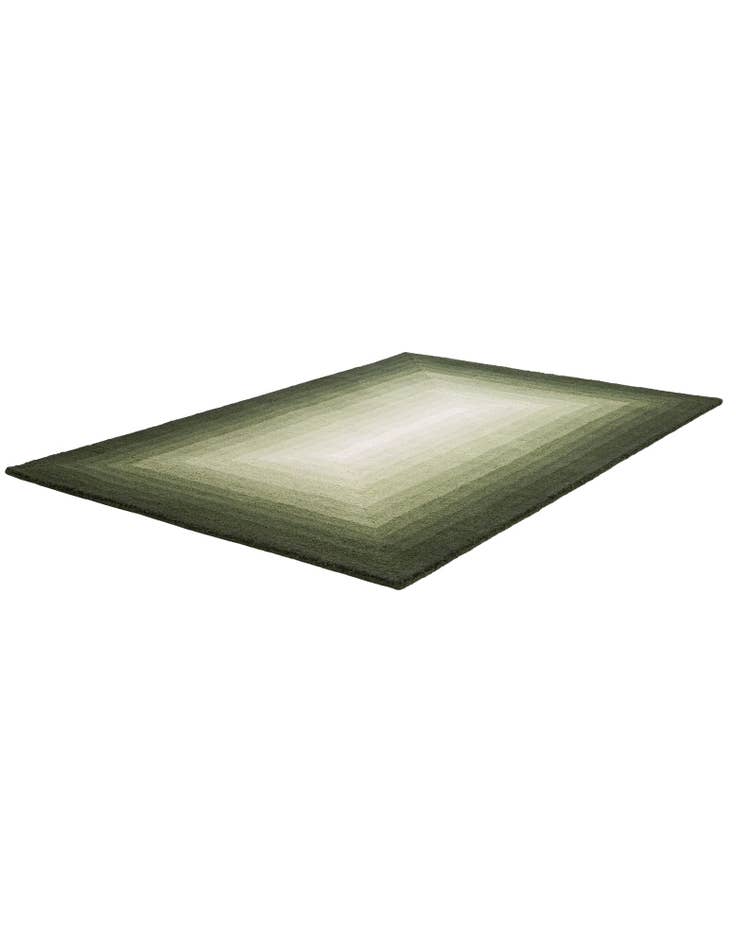 Detail image of  4' 1 x 6' 1 Ombre Wool Rug