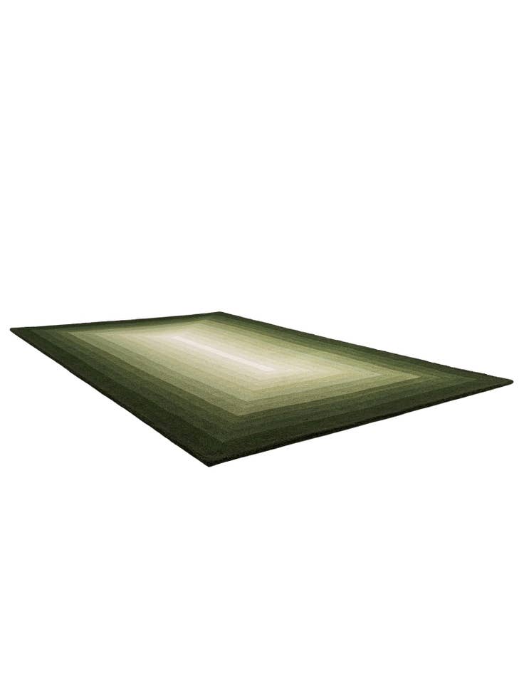 Detail image of  5' 1 x 8' Ombre Wool Rug