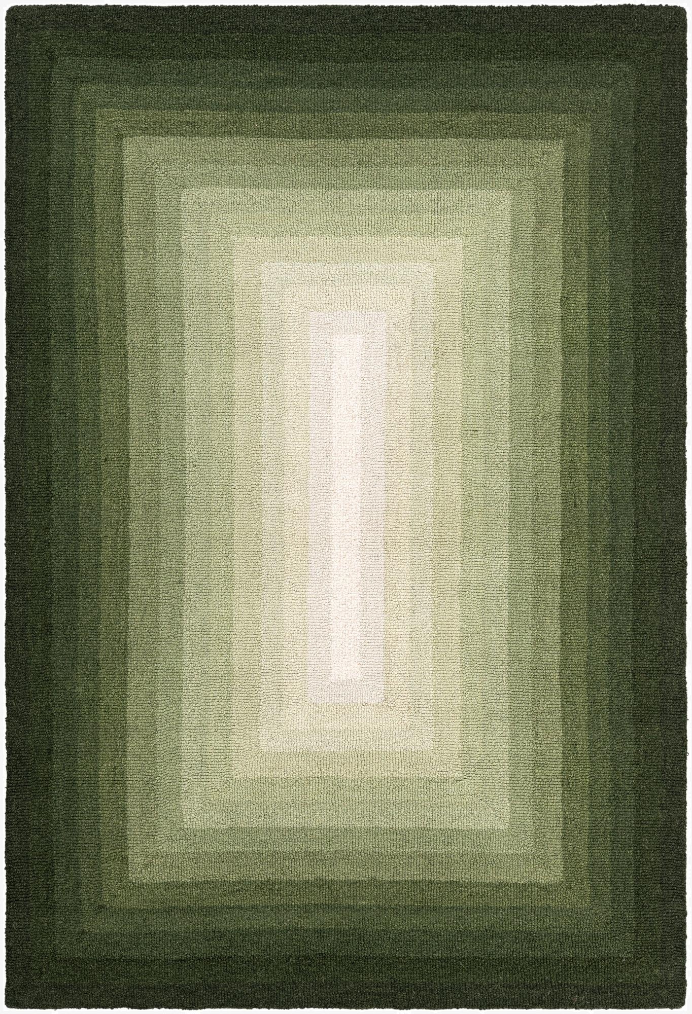  4' 1 x 6' 1 Ombre Wool Rug