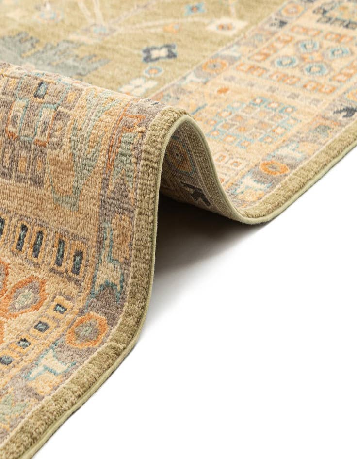 Detail image of  7' 10 x 10' 1  Hand Knotted Oushak Rug