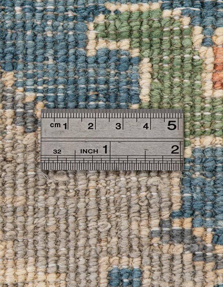 Detail image of  8' 1 x 9' 11  Hand Knotted Oushak Wool Rug