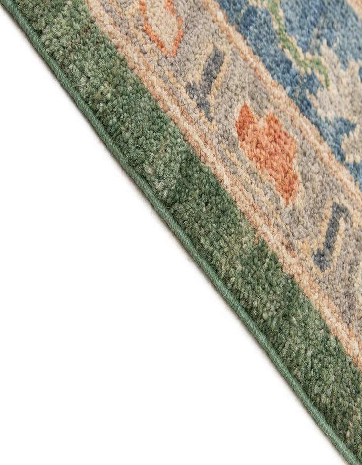 Detail image of  8' 1 x 9' 11  Hand Knotted Oushak Wool Rug