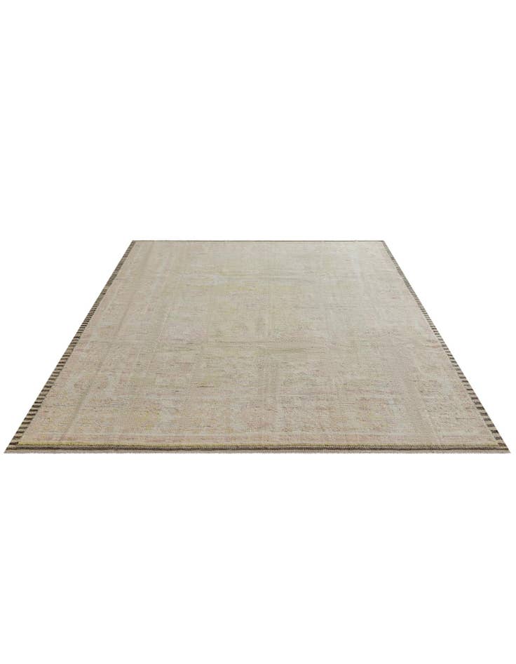 Detail image of 8' x 10' 2 Hand Knotted Oushak Wool Rug