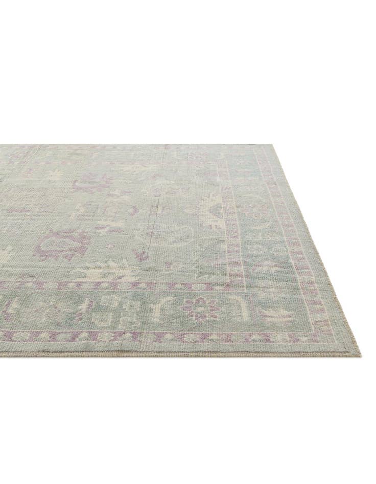 Detail image of 8' 5 x 10' Hand Knotted Oushak Wool Rug