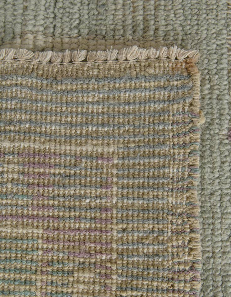 Detail image of 8' 5 x 10' Hand Knotted Oushak Wool Rug
