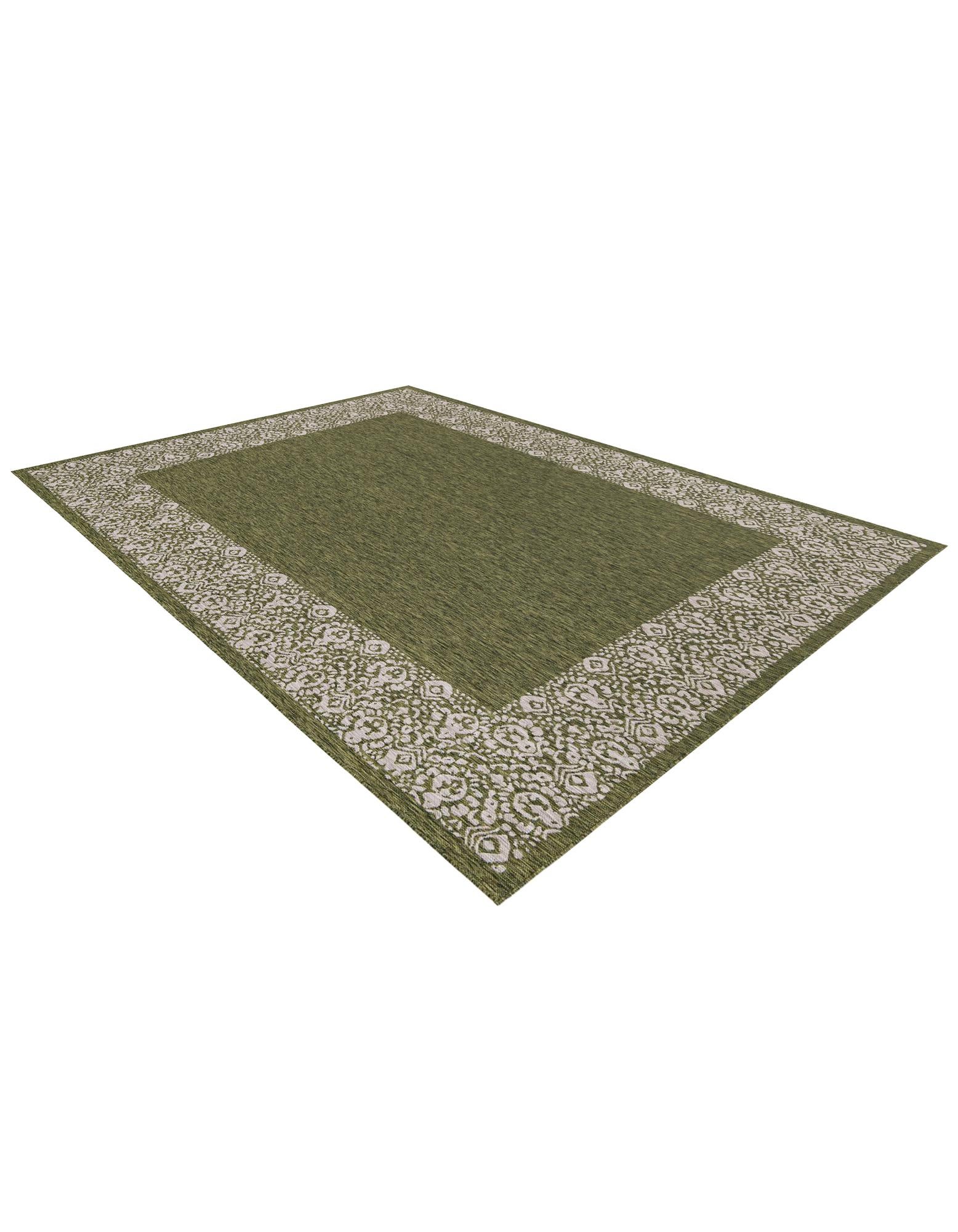  2' x 2' 8  Washable Border Indoor / Outdoor Rug