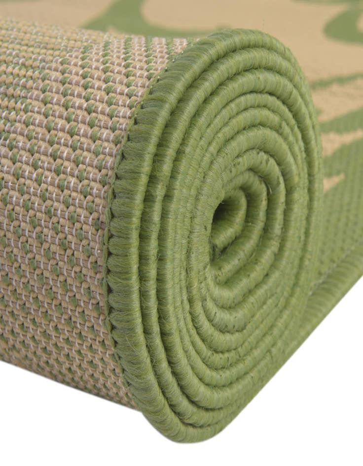 Detail image of  8' x 11' 4  Washable Botanical Indoor / Outdoor Rug