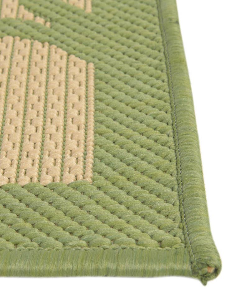 Detail image of  8' x 11' 4  Washable Botanical Indoor / Outdoor Rug