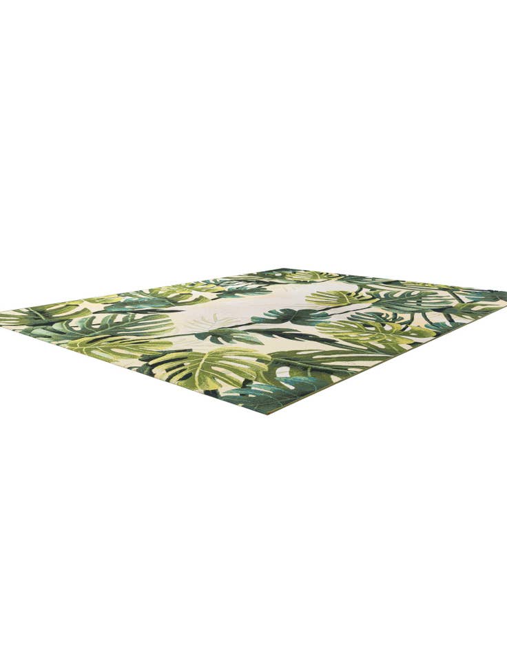 Detail image of  9' x 12'  Washable Botanical Indoor / Outdoor Rug