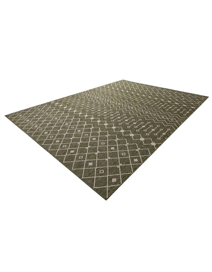 Detail image of  10' x 14'  Washable Lattice Indoor / Outdoor Rug