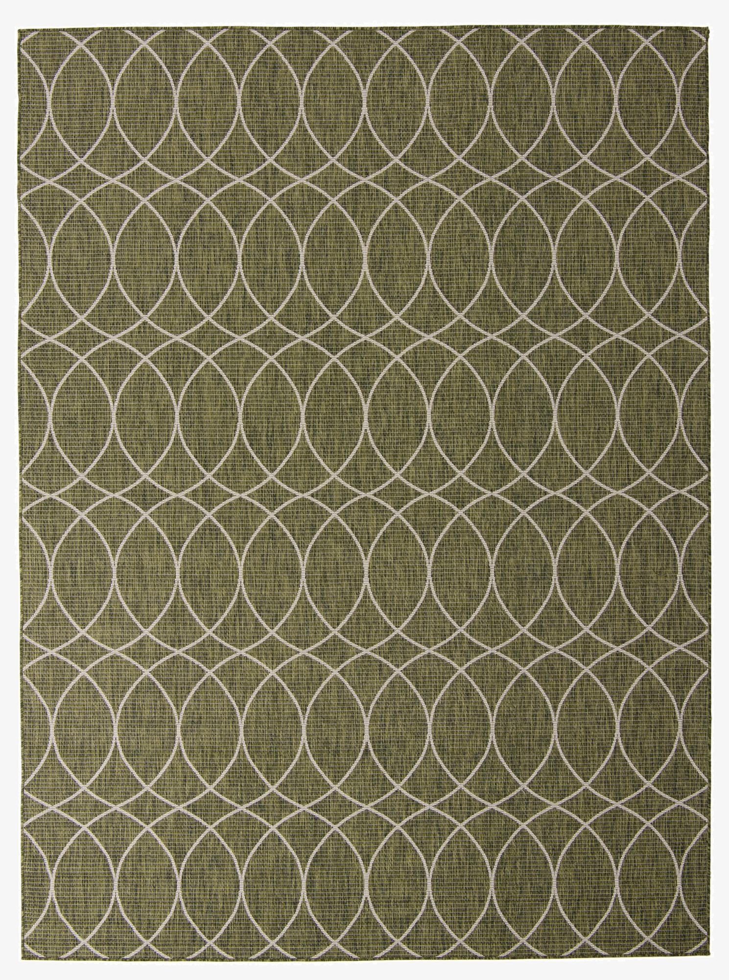  9' x 12'  Washable Lattice Indoor / Outdoor Rug