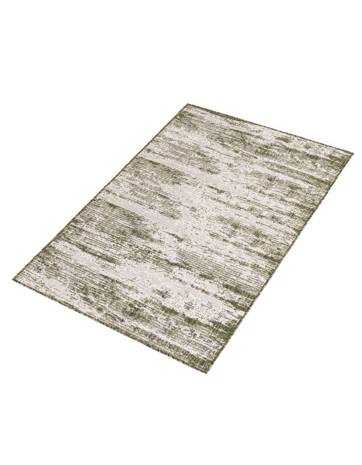 Detail image of  4' x 6'  Washable Modern Indoor / Outdoor Rug