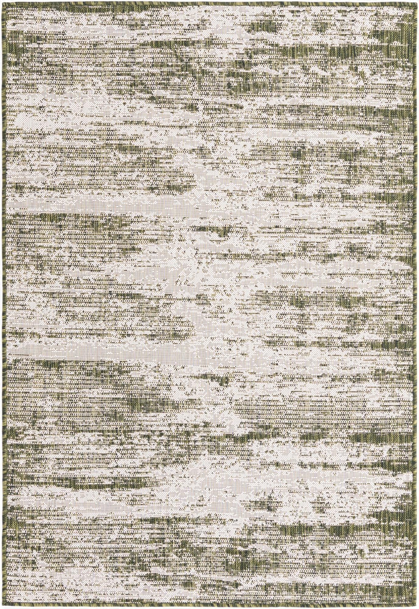  4' x 6'  Washable Modern Indoor / Outdoor Rug