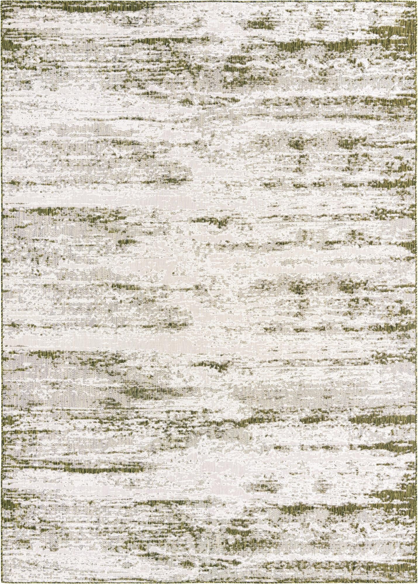  10' x 14'  Washable Modern Indoor / Outdoor Rug