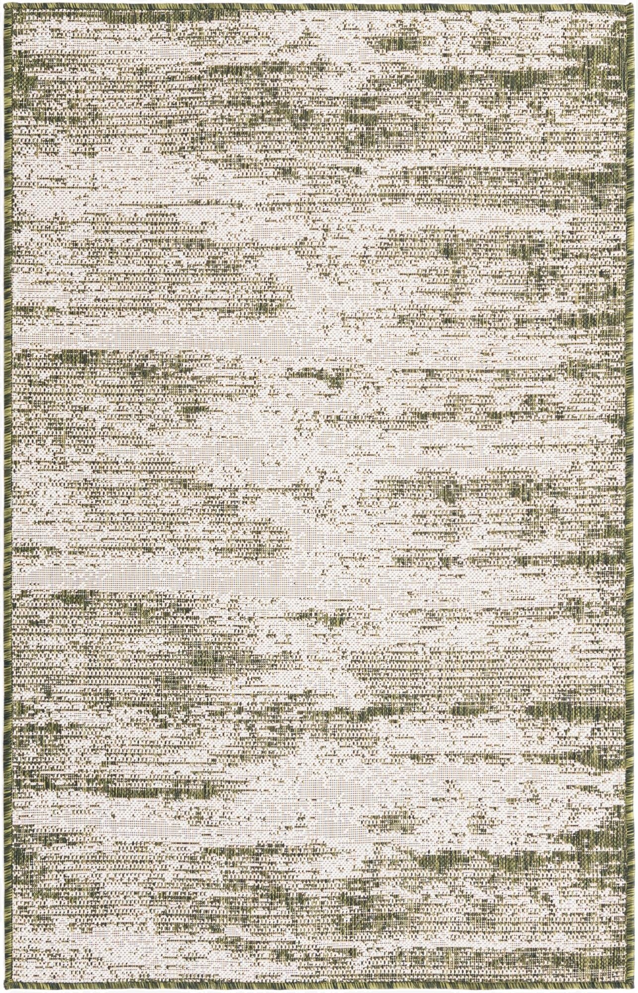  3' x 5' 3  Washable Modern Indoor / Outdoor Rug