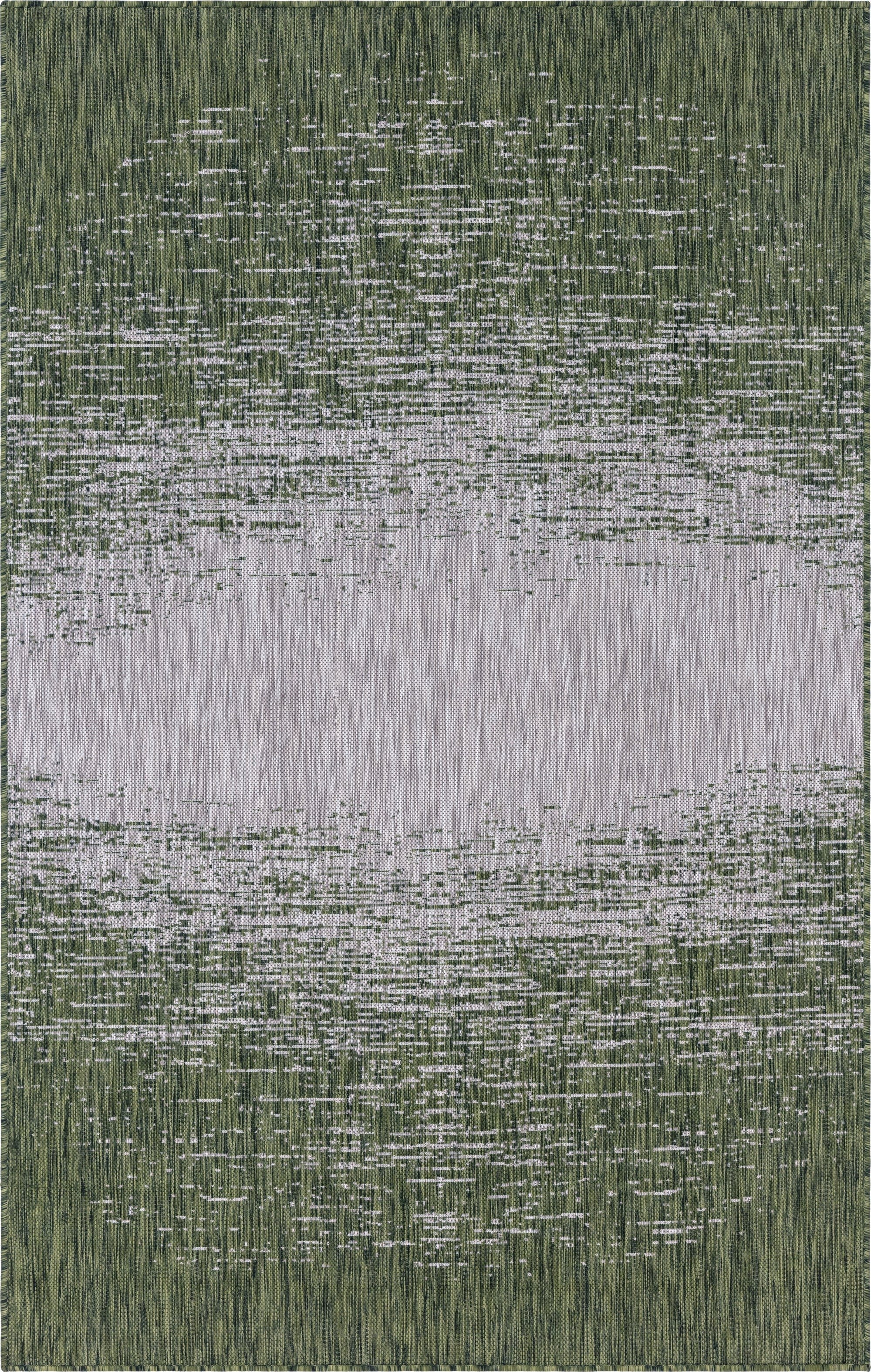  5' 3 x 8'  Washable Modern Indoor / Outdoor Rug