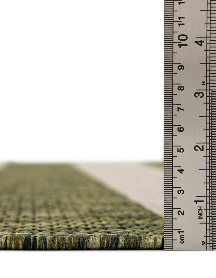 Detail image of  10' x 13'  Washable Ribbon Indoor / Outdoor Rug