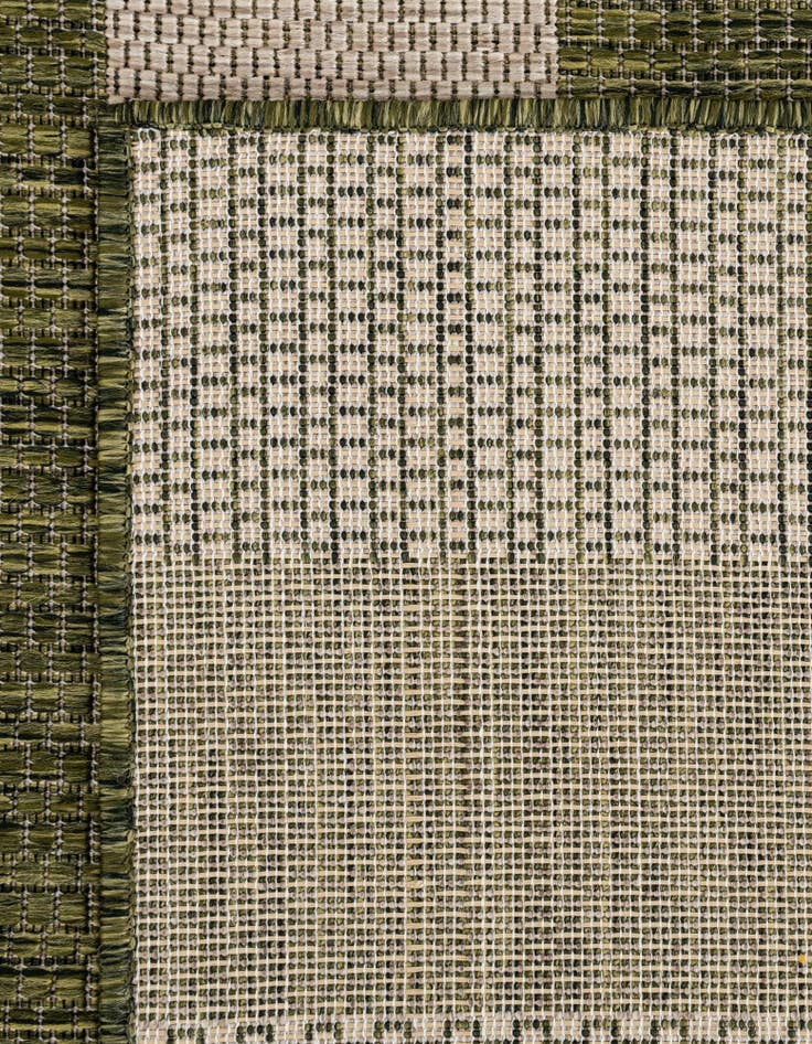 Detail image of  10' x 13'  Washable Ribbon Indoor / Outdoor Rug