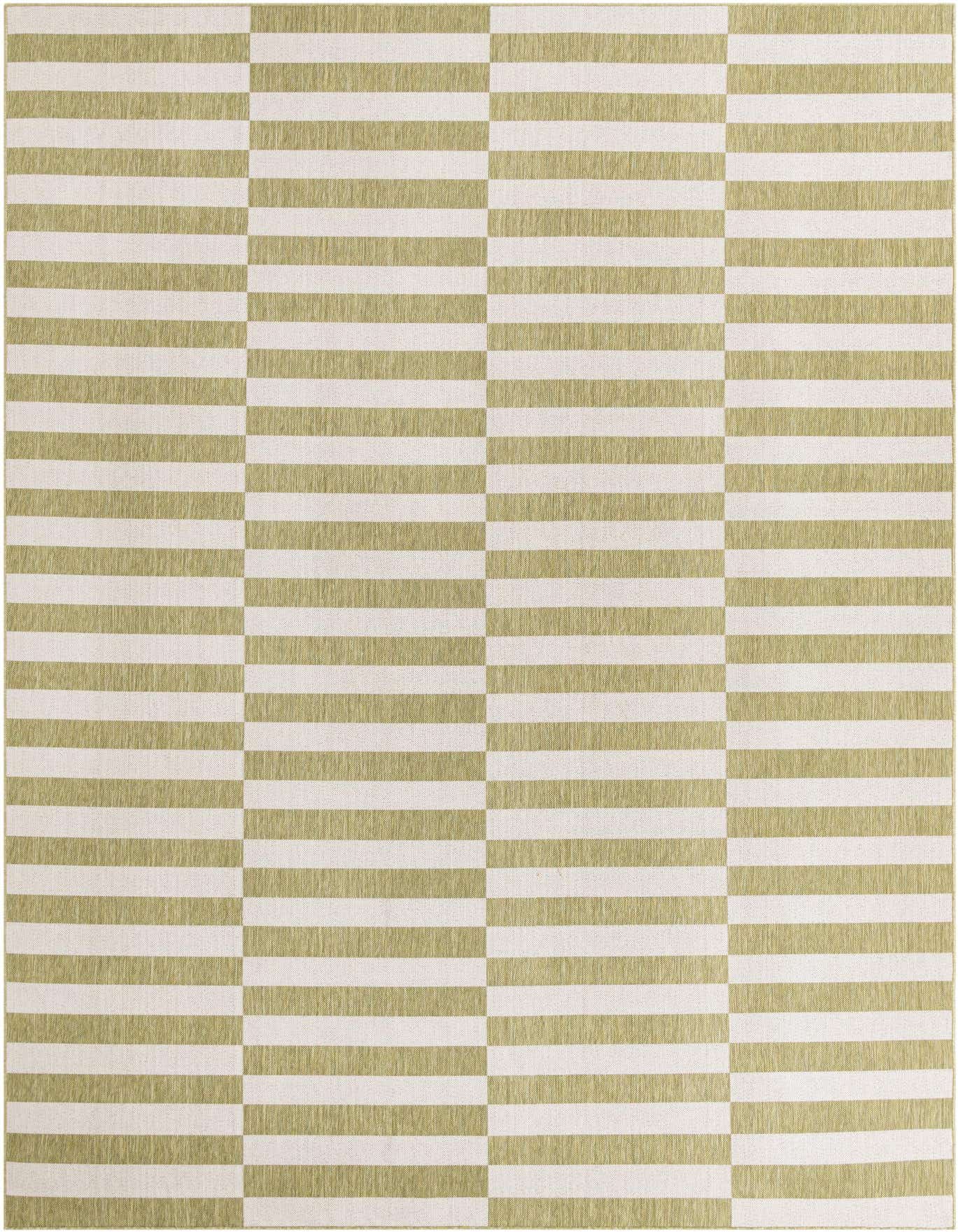 Primary image  10' x 14'  Washable Ribbon Indoor / Outdoor Rug