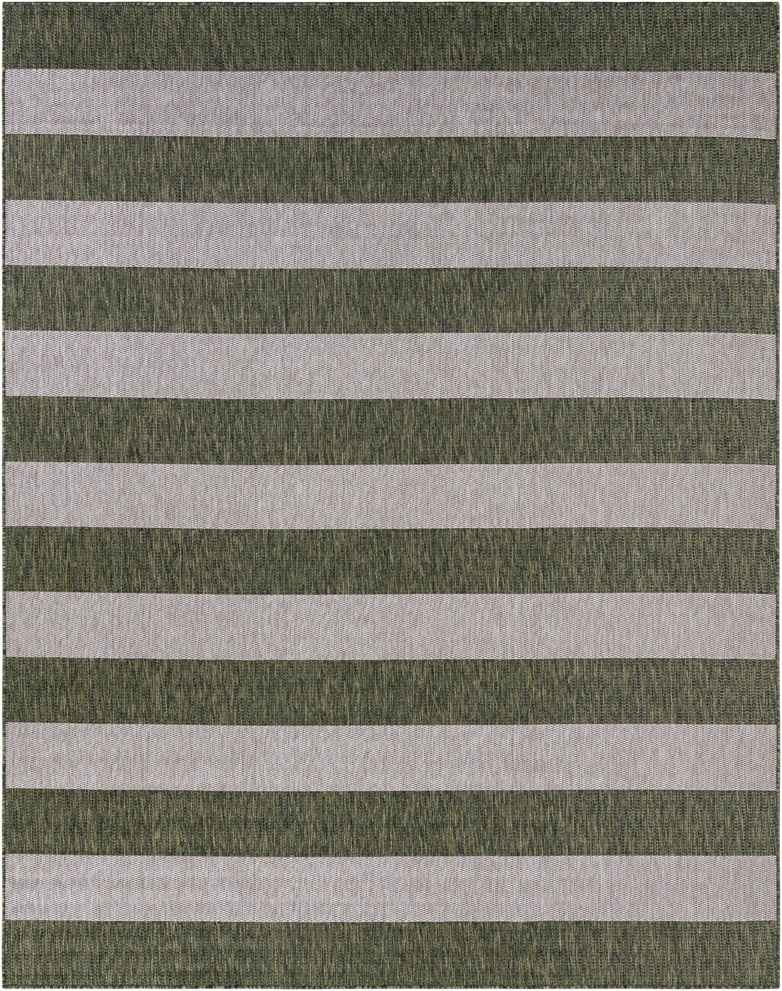  7' 10 x 10'  Washable Ribbon Indoor / Outdoor Rug