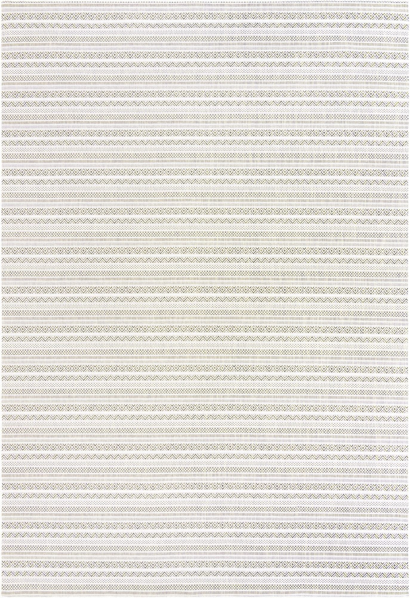  10' x 14'  Washable Ribbon Indoor / Outdoor Rug