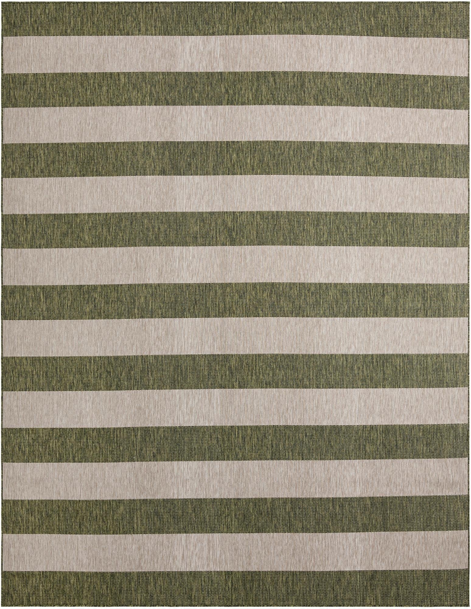  10' x 13'  Washable Ribbon Indoor / Outdoor Rug