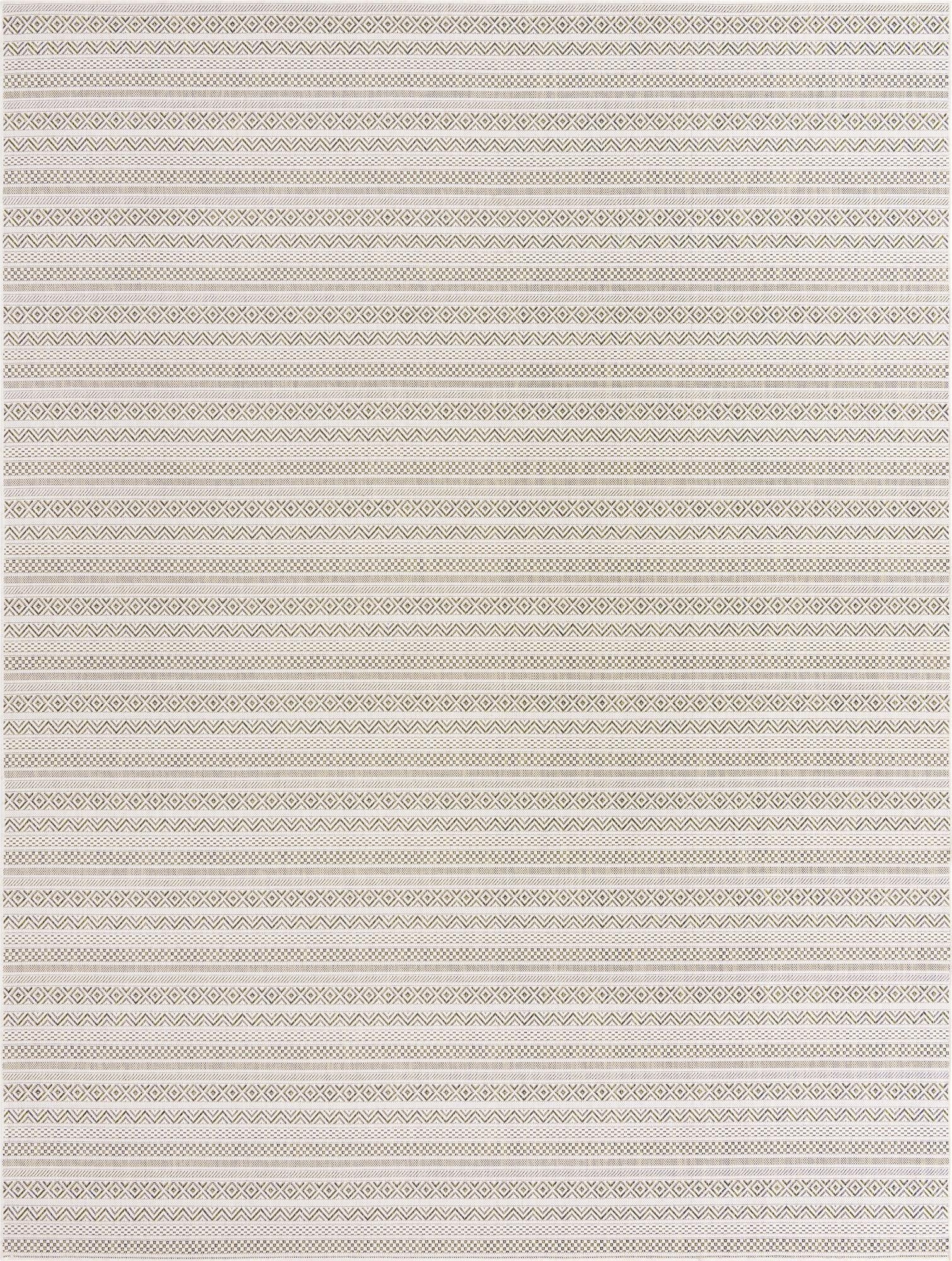  9' x 12'  Washable Ribbon Indoor / Outdoor Rug