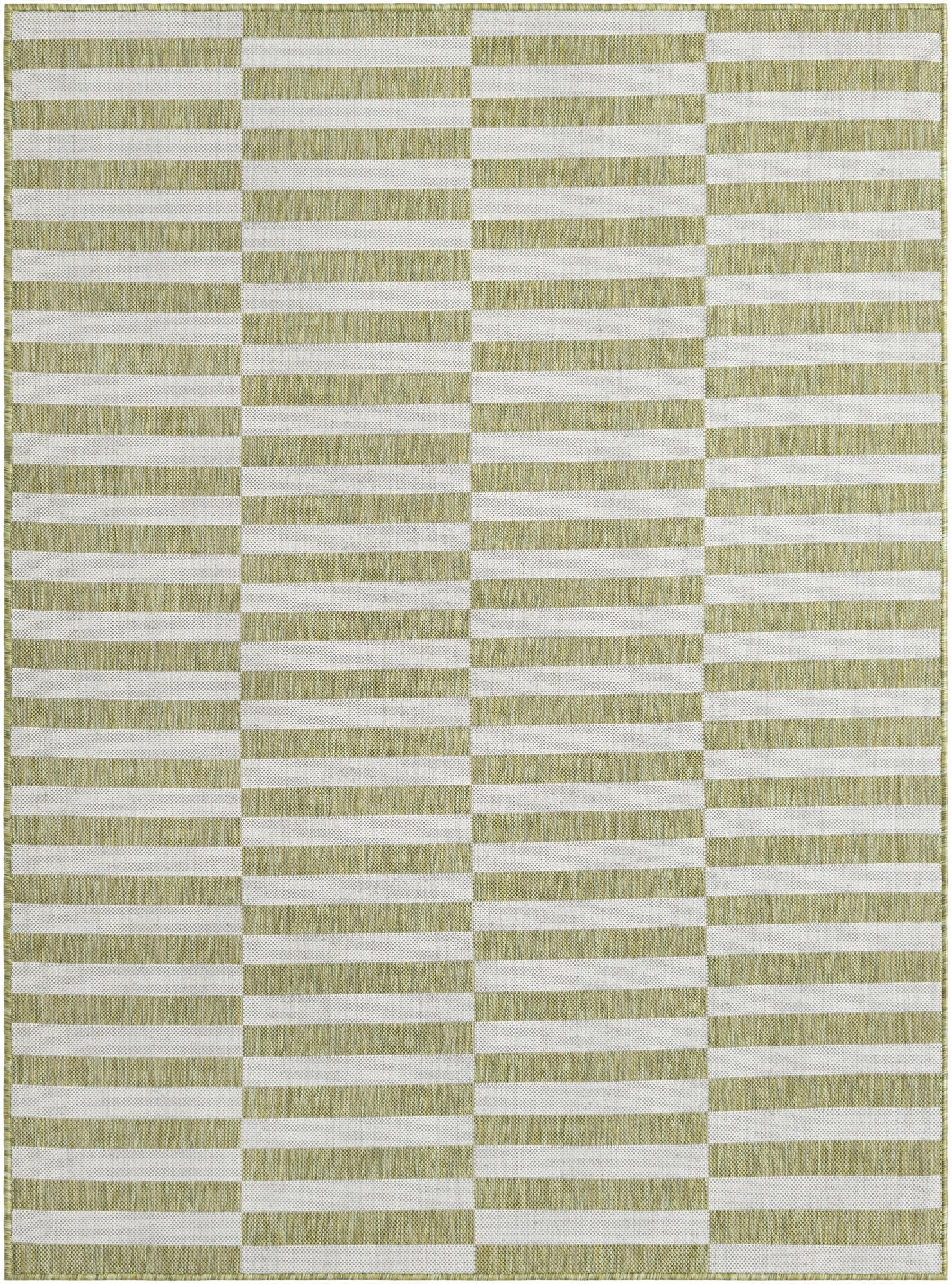 Primary image  5' 3 x 7'  Washable Ribbon Indoor / Outdoor Rug