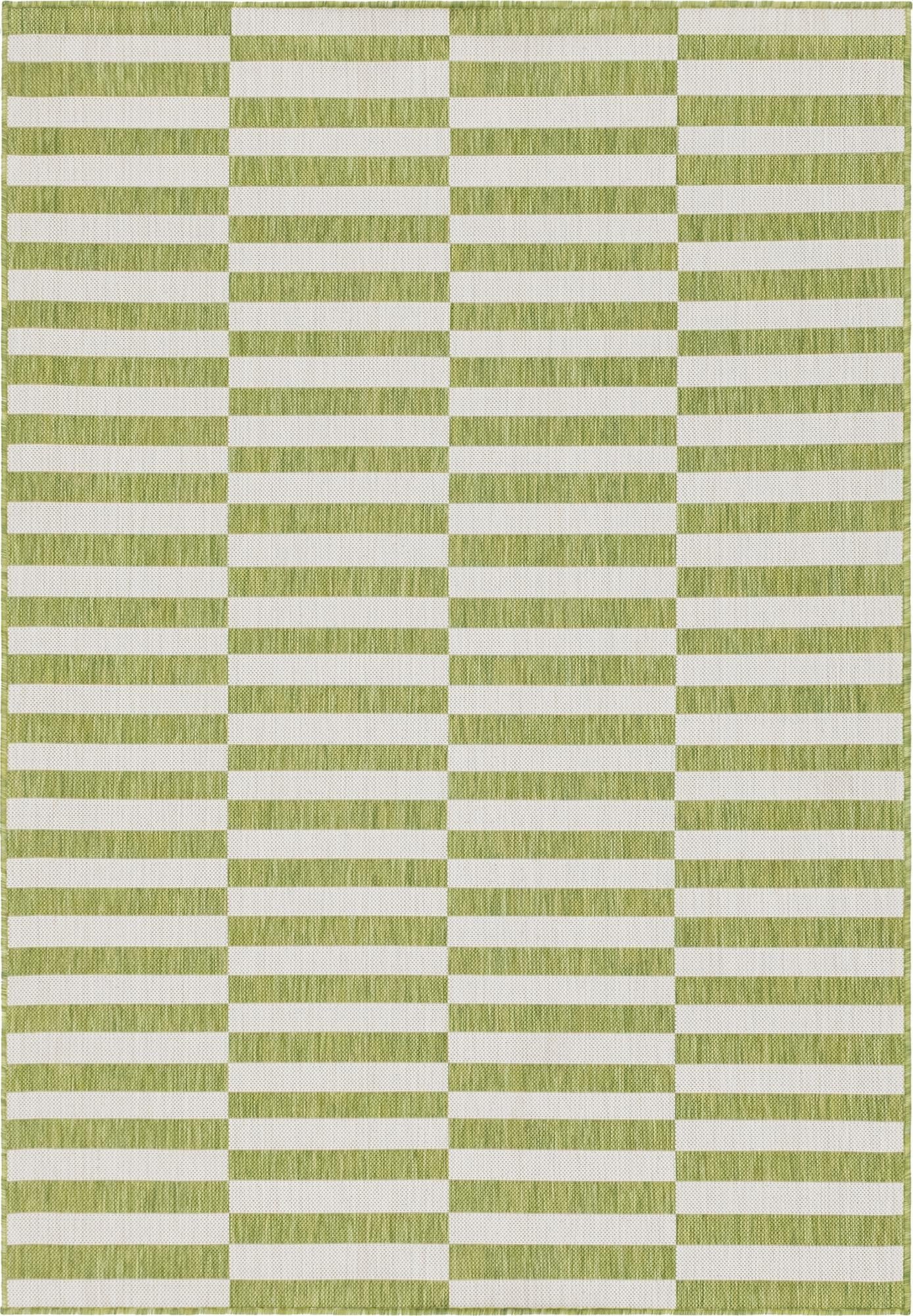 Primary image  7' x 10'  Washable Ribbon Indoor / Outdoor Rug