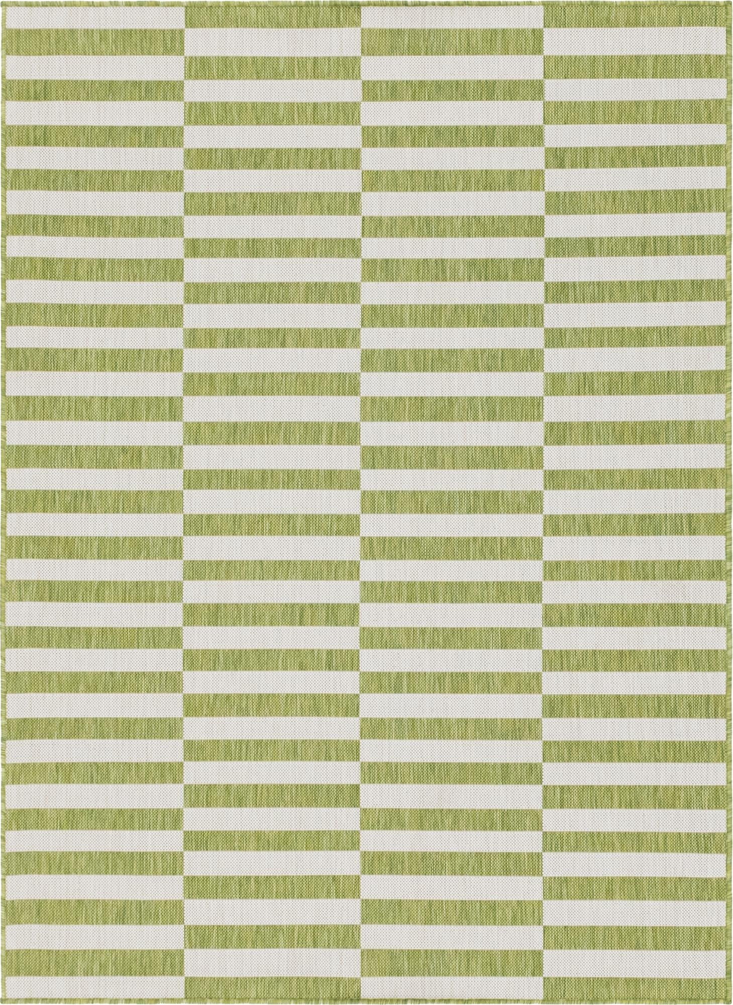Primary image  7' 10 x 11'  Washable Ribbon Indoor / Outdoor Rug