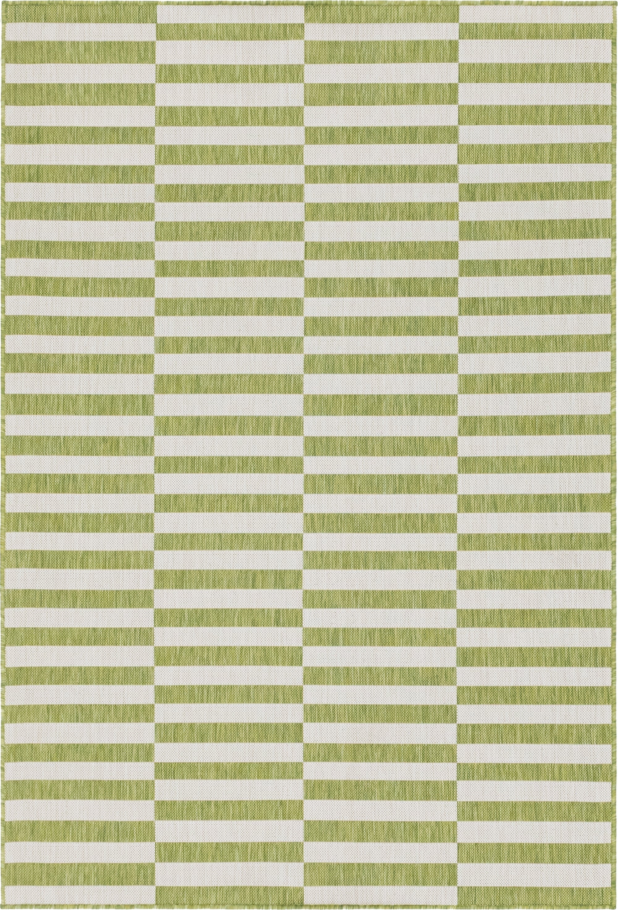 Primary image  6' x 9'  Washable Ribbon Indoor / Outdoor Rug