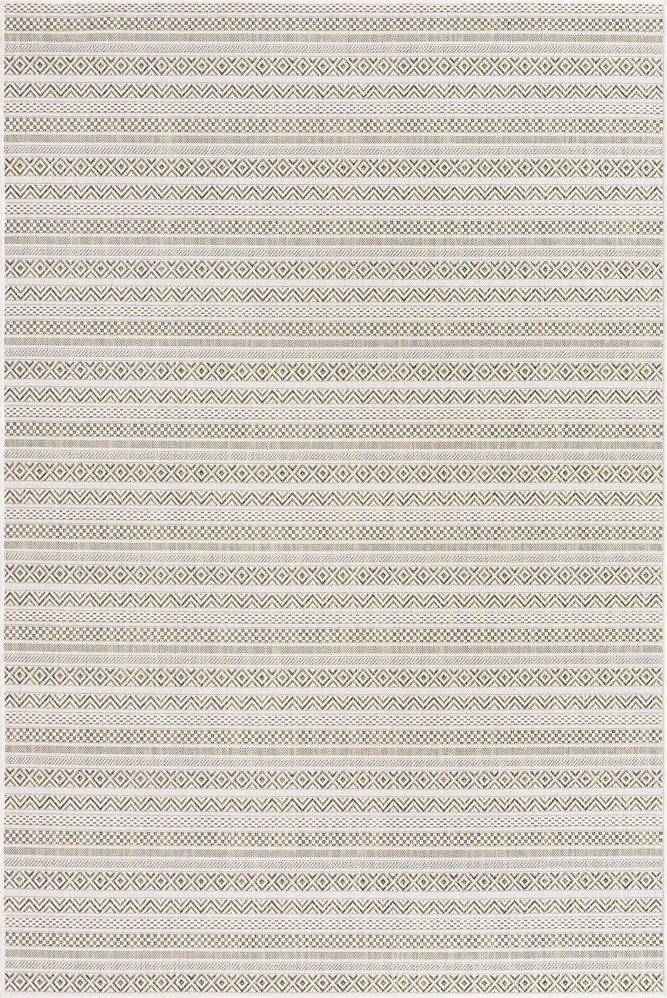  6' x 9'  Washable Ribbon Indoor / Outdoor Rug
