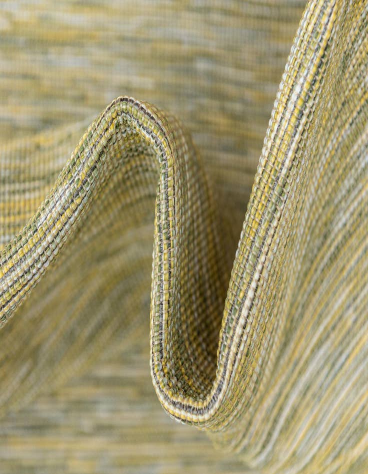 Detail image of  5' 3 x 8'  Washable Solid Indoor / Outdoor Rug