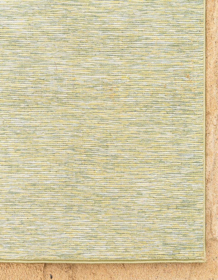 Detail image of  5' 3 x 8'  Washable Solid Indoor / Outdoor Rug