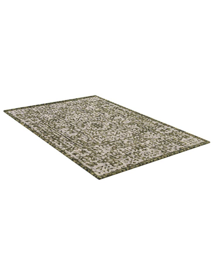 Detail image of  2' x 3'  Washable Traditional Indoor / Outdoor Rug