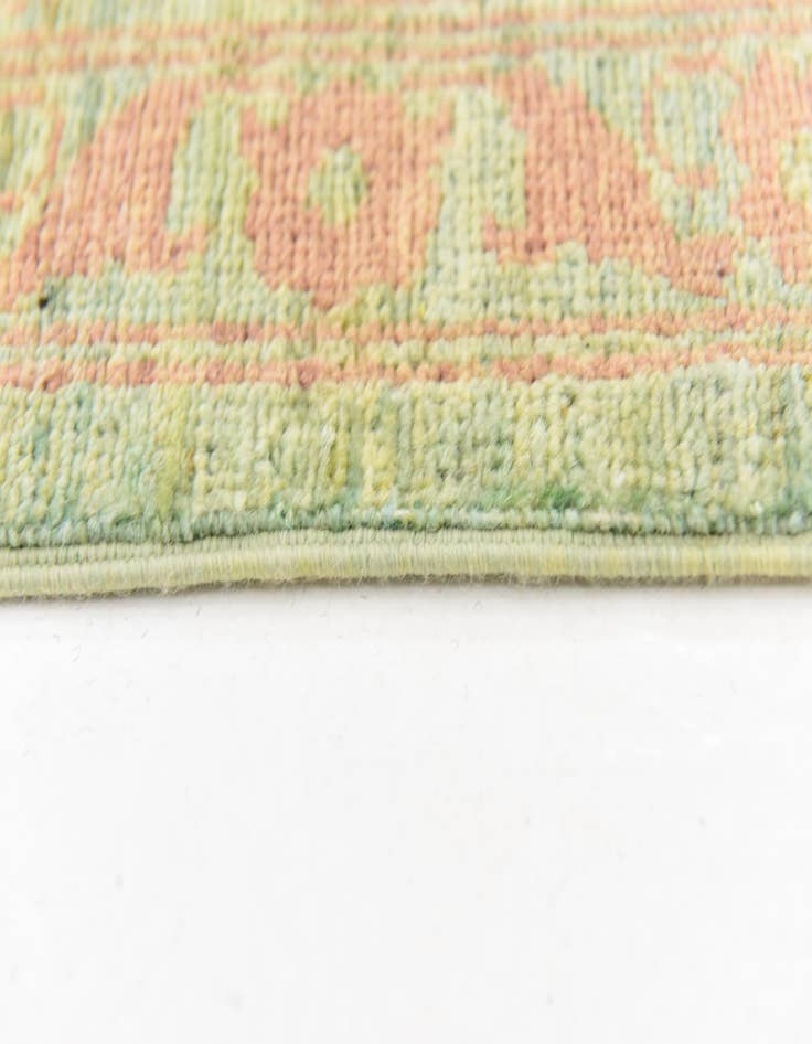 Detail image of  6' x 8' 10  Hand Knotted Peshawar Ziegler Rug