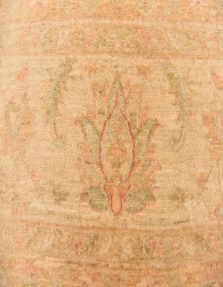 Detail image of  8' 3 x 11' 2  Hand Knotted Peshawar Ziegler Rug