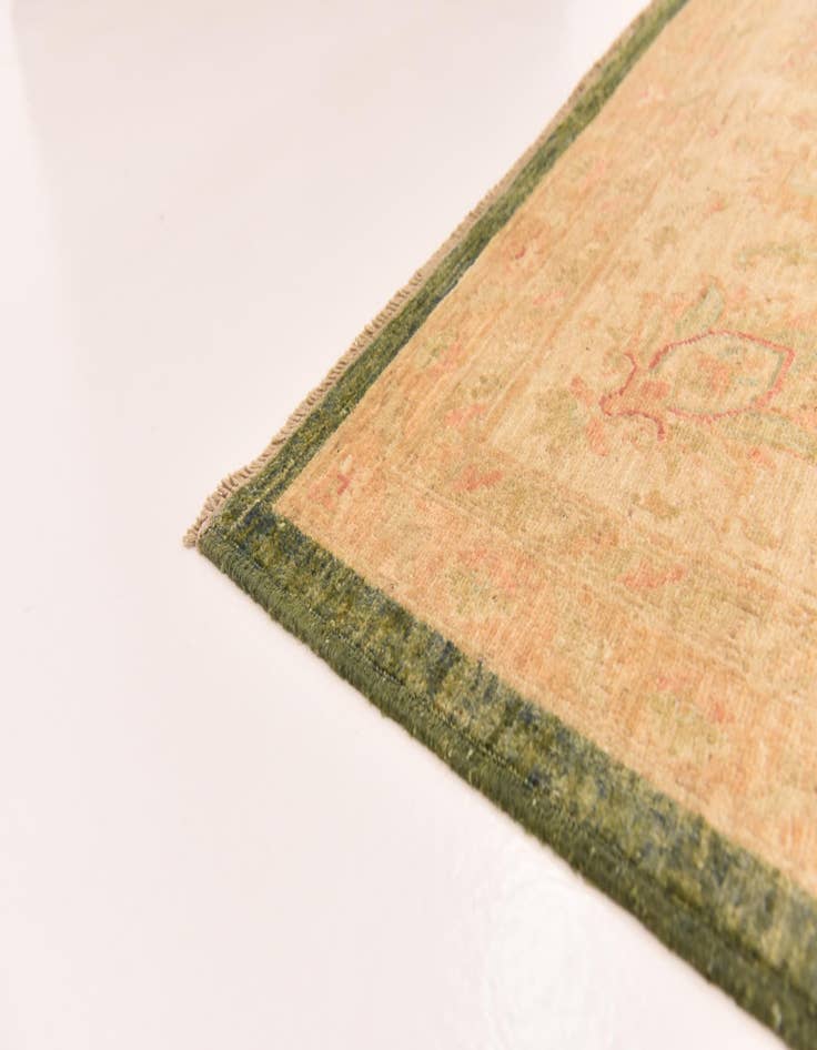 Detail image of  8' 3 x 11' 2  Hand Knotted Peshawar Ziegler Rug