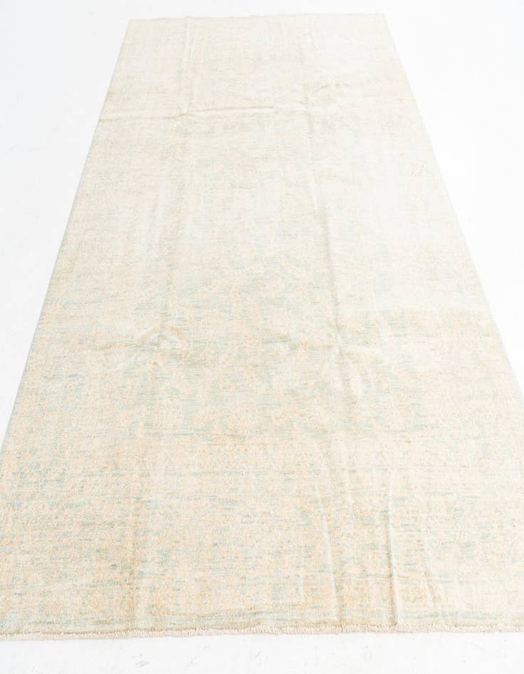 Detail image of  6' 9 x 9' 6  Hand Knotted Peshawar Ziegler Oriental Rug