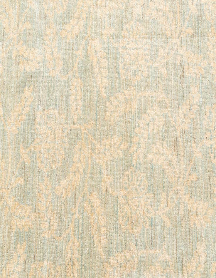 Detail image of  6' 9 x 9' 6  Hand Knotted Peshawar Ziegler Oriental Rug