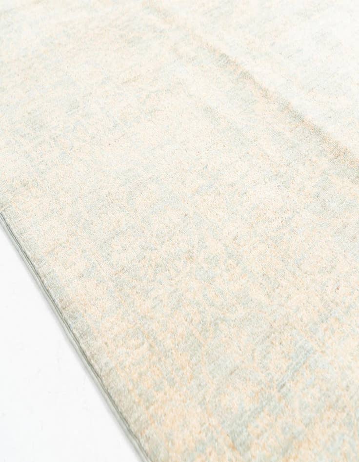 Detail image of  6' 9 x 9' 6  Hand Knotted Peshawar Ziegler Oriental Rug