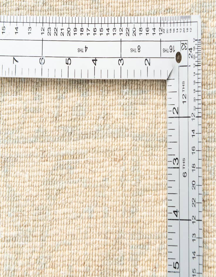 Detail image of  6' 9 x 9' 6  Hand Knotted Peshawar Ziegler Oriental Rug