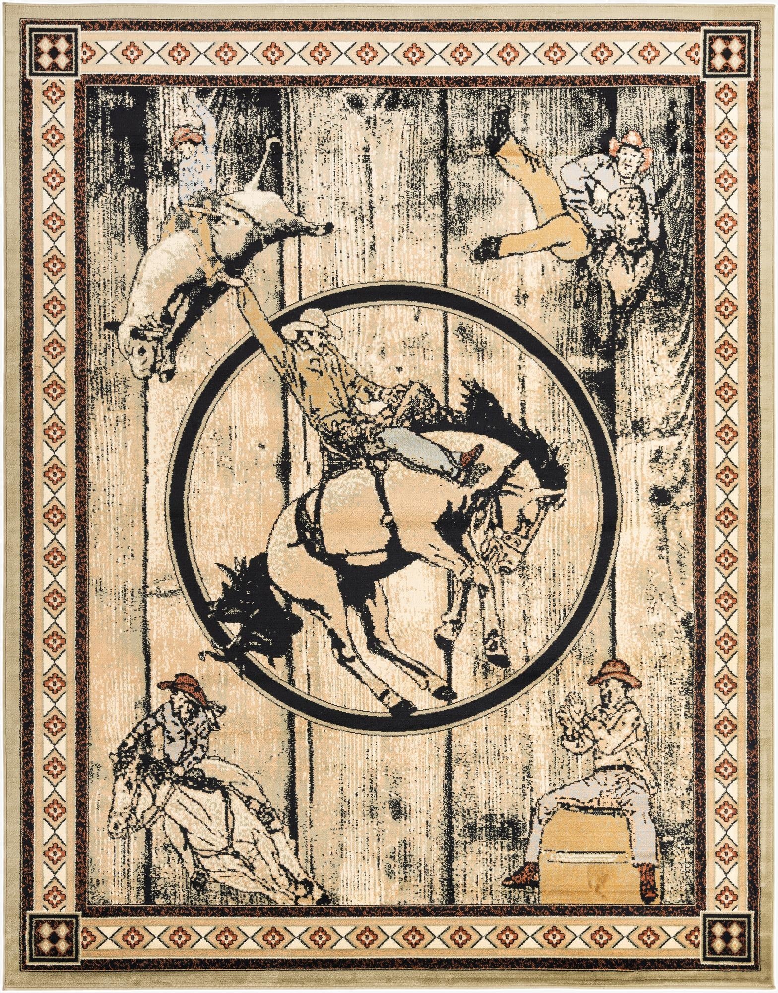  7' 10 x 10' Pioneer Rug