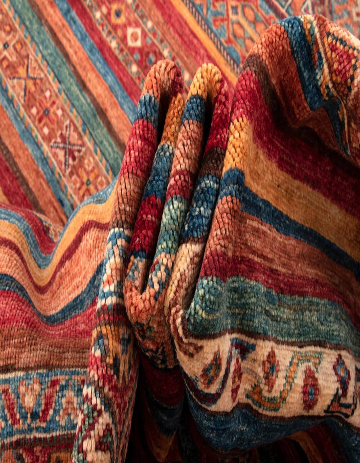 Detail image of  8' 2 x 11' 1 Rubin Wool Rug