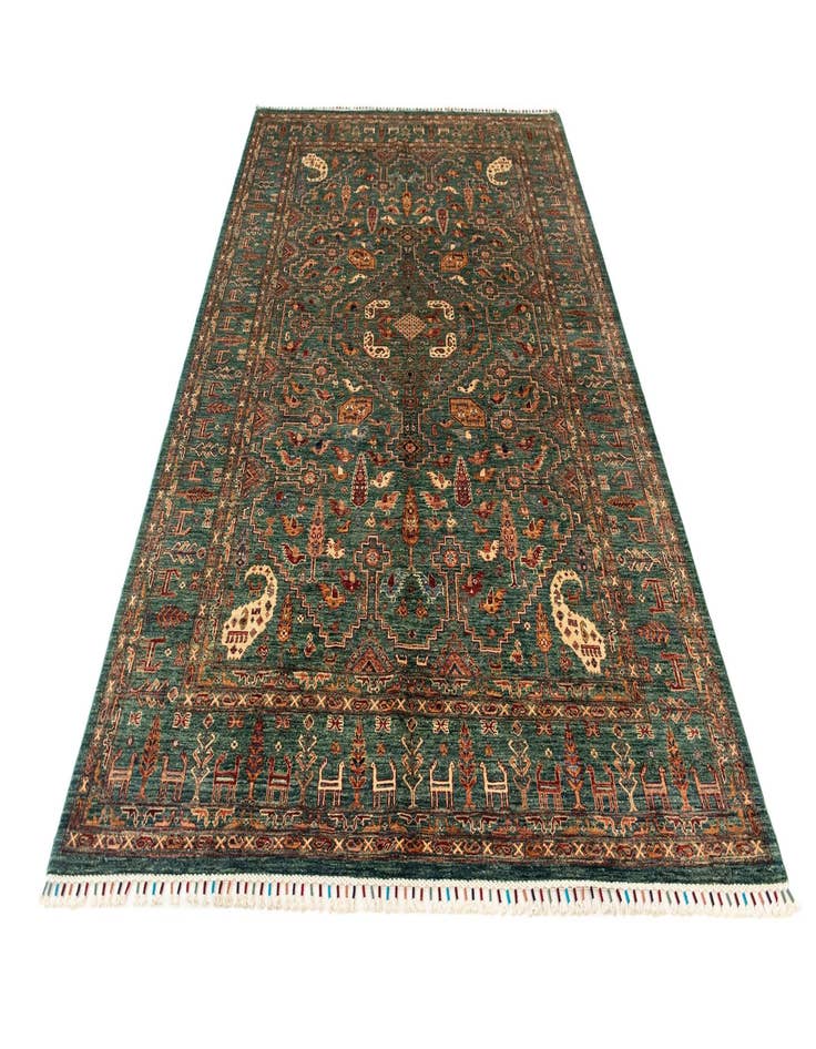 Detail image of 6' 8 x 10' 1 Samarkand Wool Rug