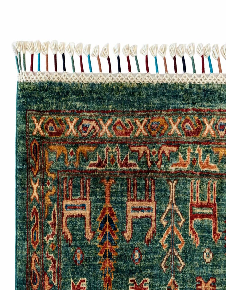 Detail image of 6' 8 x 10' 1 Samarkand Wool Rug