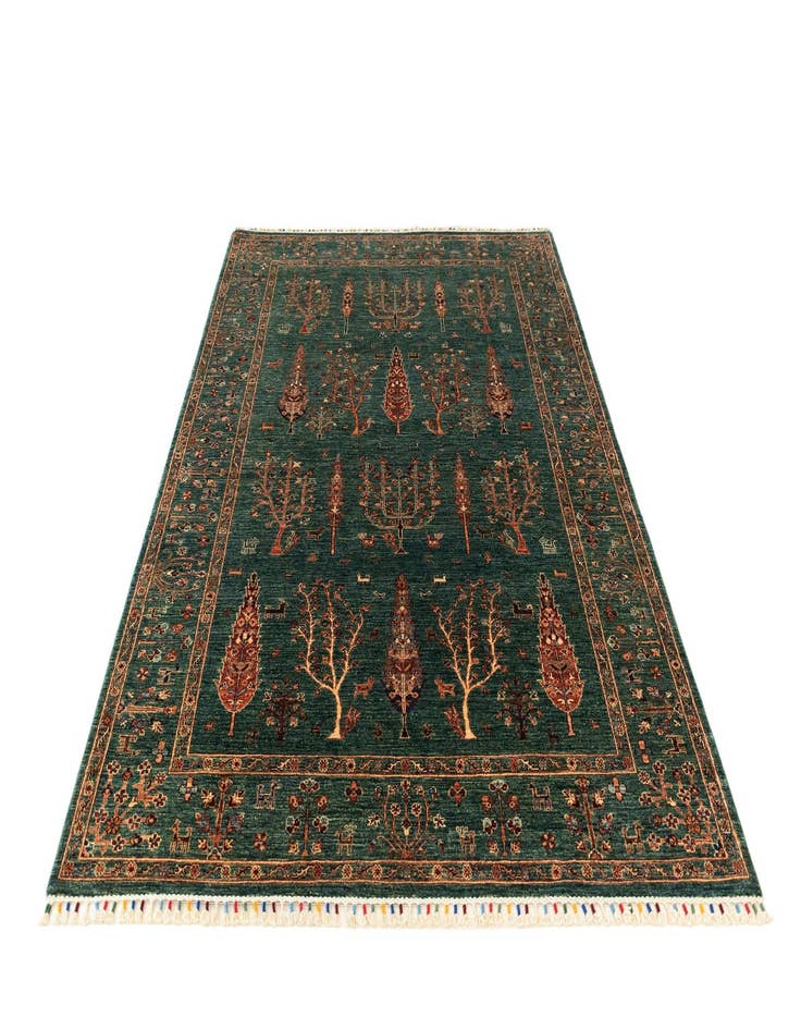 Detail image of 6' 2 x 9' 4 Samarkand Wool Rug