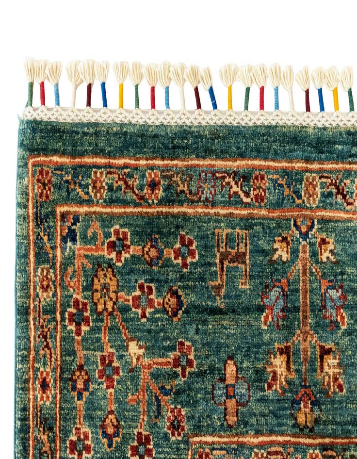 Detail image of 6' 2 x 9' 4 Samarkand Wool Rug